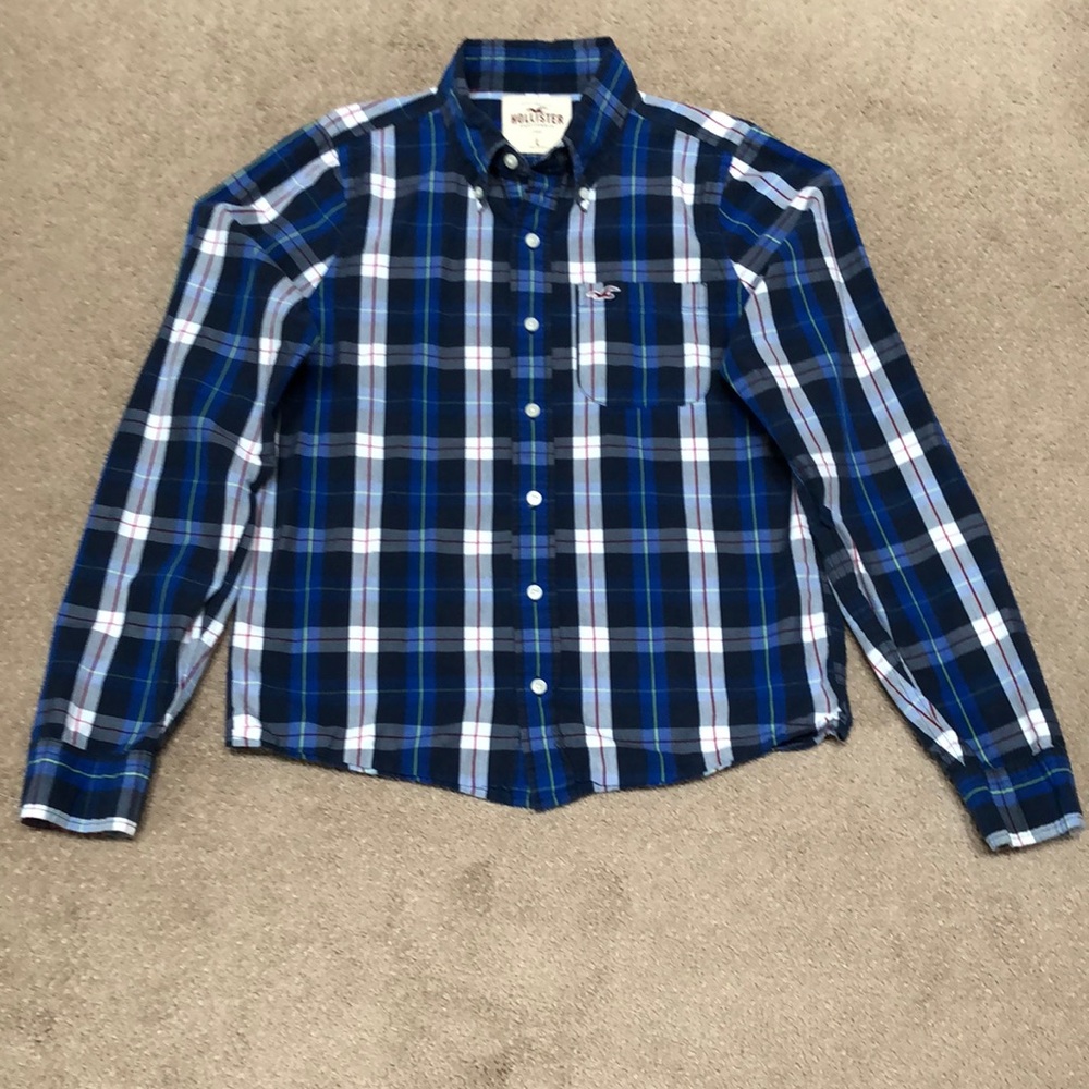 Hollister Long Sleeve Shirt L